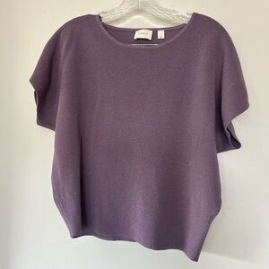 Cyrus Women's Small Purple Knit Blouse